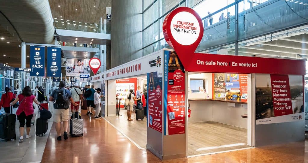 Paris Charles-de-Gaulle airport Tourist Information Centres, Services